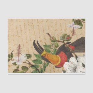 Papel De Seda Táctico tropical de época