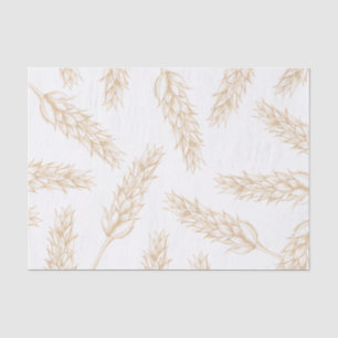 Papel De Seda Tallos rústicos del trigo del país