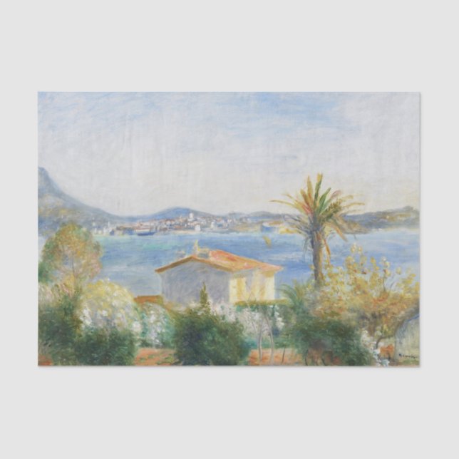 Papel De Seda Tamaris, Francia, por Auguste Renoir (Anverso)
