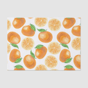Papel De Seda Tangerinas acuáticas