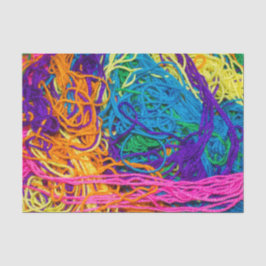 Papel De Seda Tangles Yarn Crocheting y Knits Craft Tema