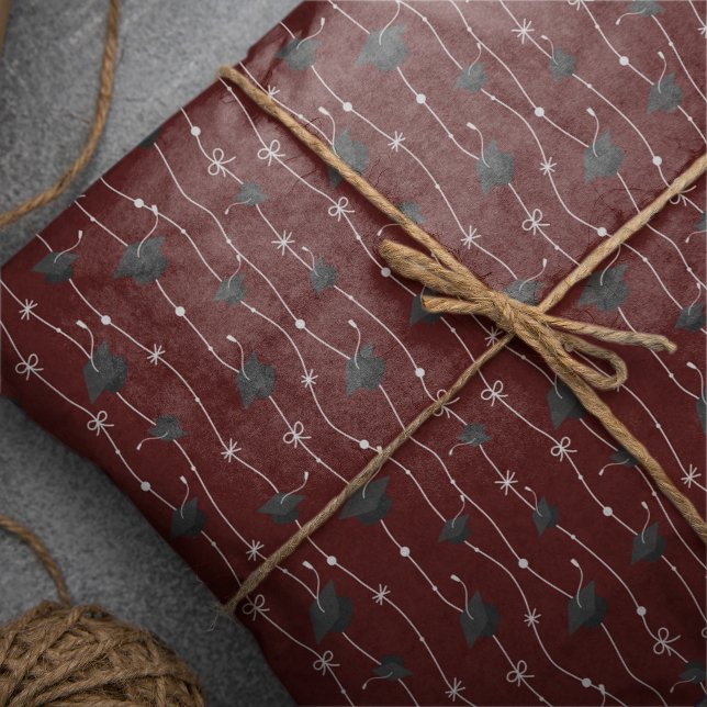 Papel De Seda Tapas de graduación de marrón y cinta de opciones (Subido por el creador)