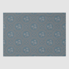 Papel De Seda Tapiz Mocha Rococo Mandala Elegante Tile Diamante