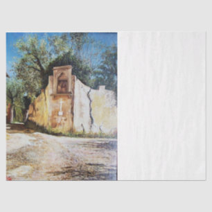 Papel De Seda TARDE EN RIMAGGIO / Toscana View