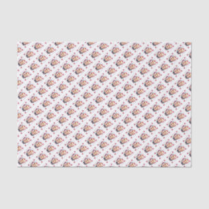 Papel De Seda Tarjetas del día de San Valentín lindas retras del