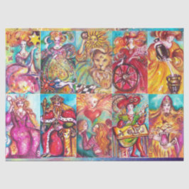 PAPEL DE SEDA TAROS DE LAS SOMBRAS PERDIDAS /STAR, LUNA, SOL, EM