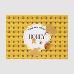 Papel De Seda Tarro de Miel Abeja de Miel Panal de Abejas Colmen