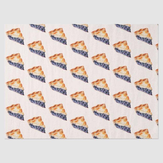 Papel De Seda Tarta de Arándanos (Anverso)