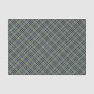 Papel De Seda Tartan Antiguo del Clan MacLellan