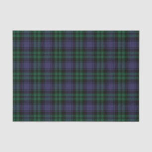 Papel De Seda Tartan Black Watch, Cuadros