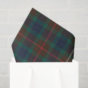 Papel De Seda Tartan de caza Fraser Plaid Clan Escocés