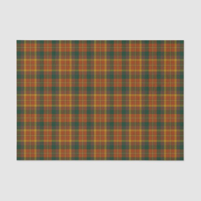 Papel De Seda Tartán del irlandés de Monaghan del condado (Anverso)