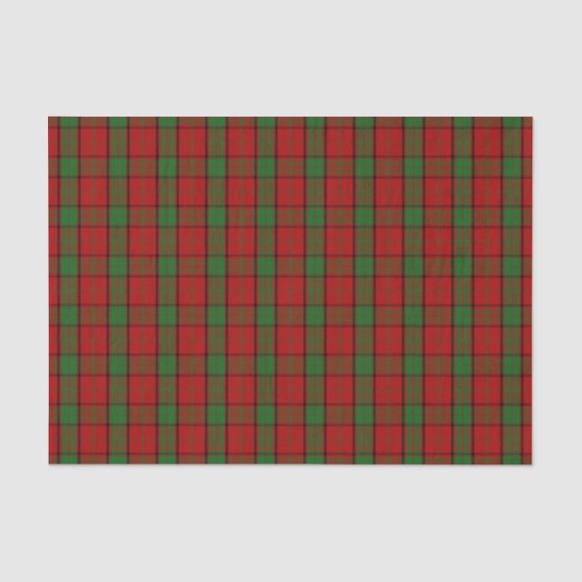 Papel De Seda Tartán del maxwell del clan (Anverso)