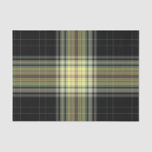 Papel De Seda Tartan Plaid (Anverso)