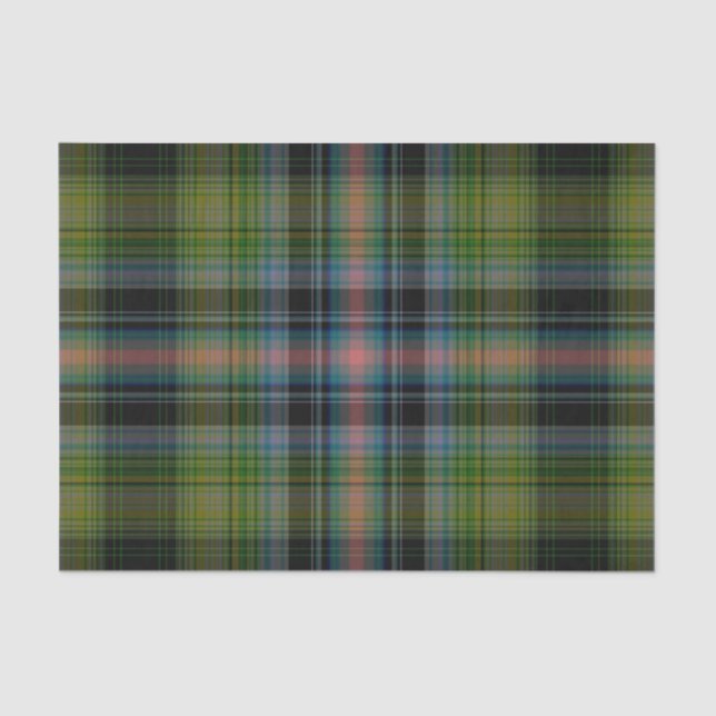 Papel De Seda Tartan Plaid (Anverso)
