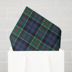 Papel De Seda Tartan Plaid del Antiguo Clan Escocés Colquhoun