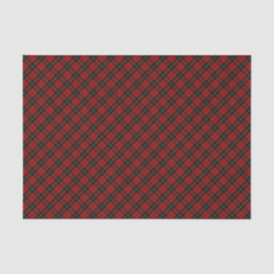Papel De Seda Tartan Wallace Plaid Clánico Escocés