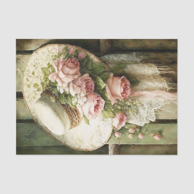 Papel De Seda Tattered Lace (Anverso)