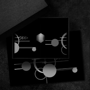 Papel De Seda Tatuajes Art Deco Moderno   Minimalismo monocromo
