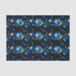Papel De Seda Te amo a la luna y a la espalda—Starry Sky
