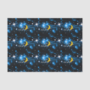 Papel De Seda Te amo a la luna y a la espalda—Starry Sky