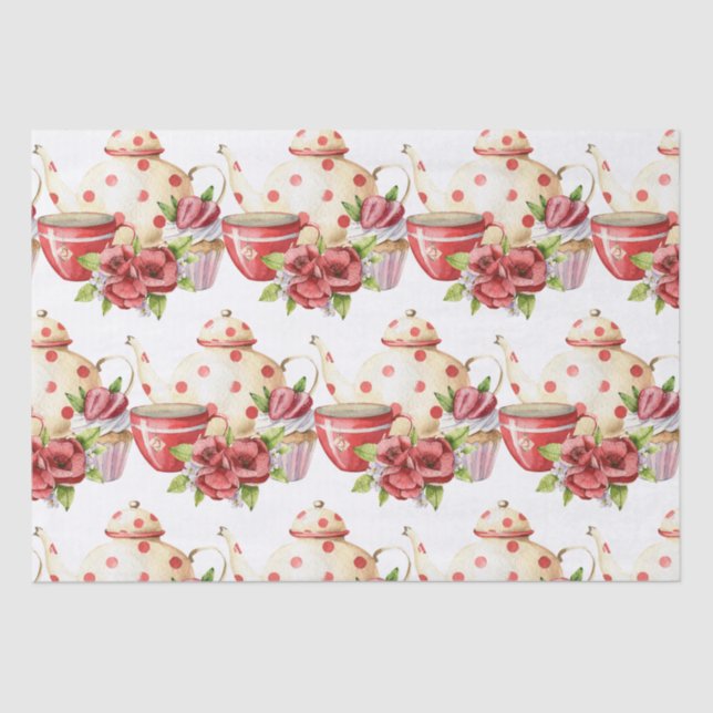 Papel De Seda Té de la tarde (Anverso)