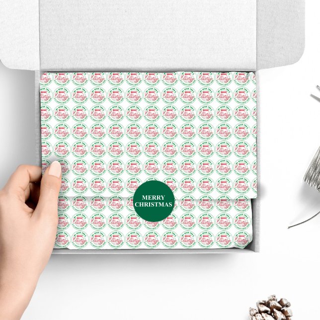 Papel De Seda Te Deseamos Una Feliz Navidad (Subido por el creador)