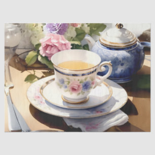 Papel De Seda Té Inglés Victoriano Decoupage