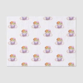 Papel De Seda Té para Baby Shower de dos gemelos