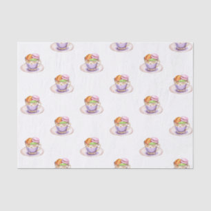 Papel De Seda Té para Baby Shower de dos gemelos