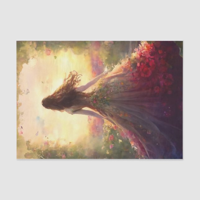 Papel De Seda Tea de la tarde (Anverso)