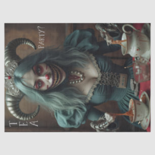 Papel De Seda Tea Fiesta Scary Alice