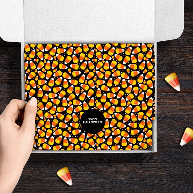 Papel De Seda Team Candy Corn Halloween (Subido por el creador)