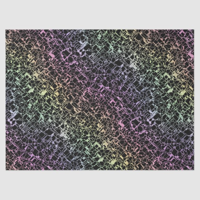 Papel De Seda techno rainbo : (Anverso)