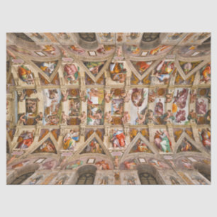 Papel De Seda Techo de la Capilla Sixtina, 1512, de Michelangelo