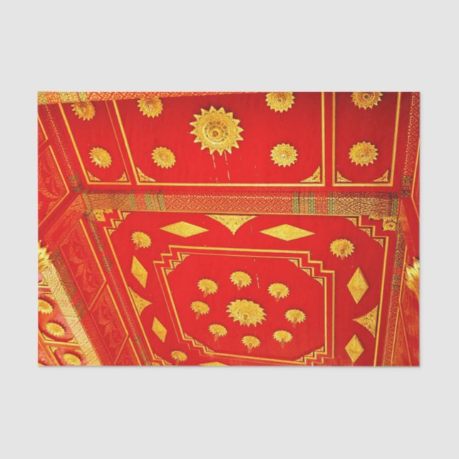 Papel De Seda Techo del pabellón tailandés (Anverso)