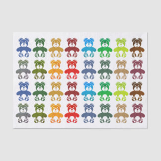 Papel De Seda Teddy Bear Tissue Paper