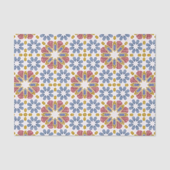 Papel De Seda Teja marroquí (Anverso)
