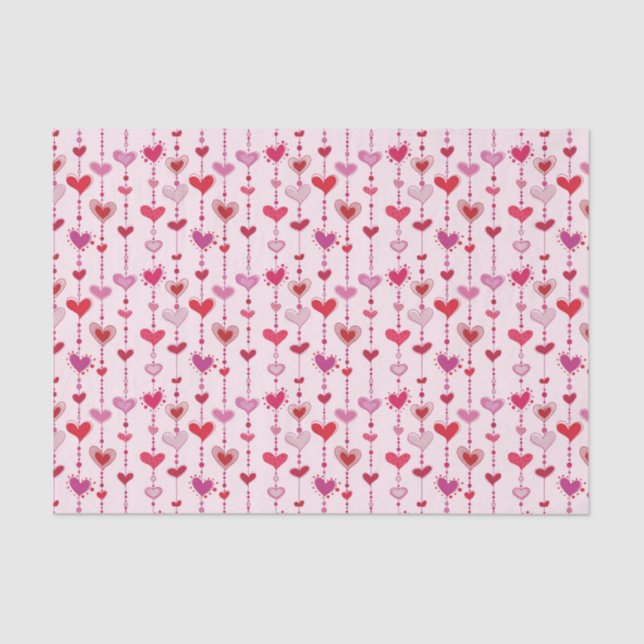 Papel De Seda Tejas del corazón (Anverso)