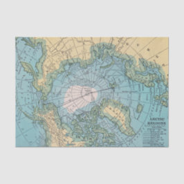 Papel De Seda Tejido ártico