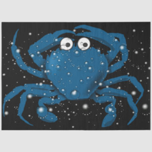 Papel De Seda Tejido de cangrejo azul/Papel de descomposición