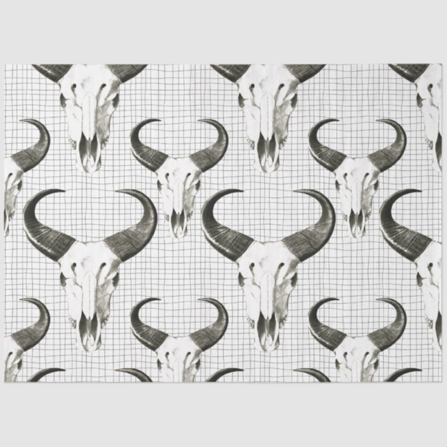 Papel De Seda Tejido de cráneo para desacoplar (Anverso)