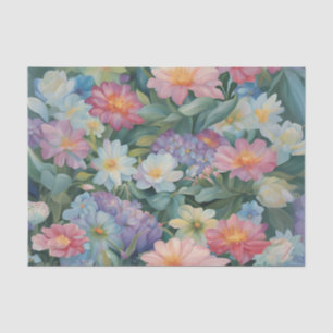 Papel De Seda Tejido de Decoupage de Abulón y Coral