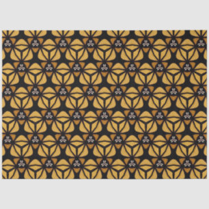 Papel De Seda Tejido de desconchado textil africano