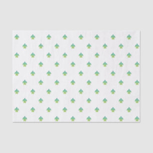 Papel De Seda Tejido de la tortuga - verde