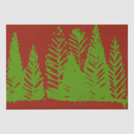 Papel De Seda Tejido De Pino Excéntrico