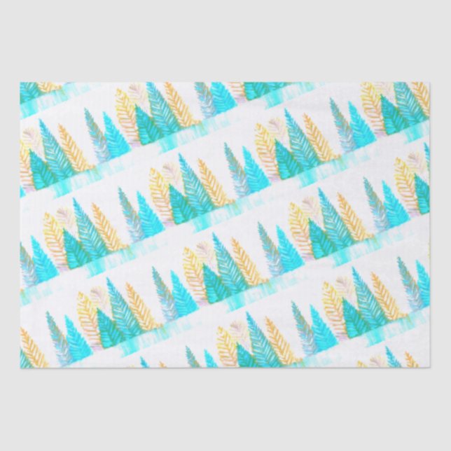 Papel De Seda Tejido De Pino Excéntrico (Anverso)