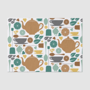 Papel De Seda Tejido de té