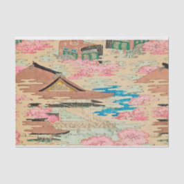 Papel De Seda Tejido para la artesanía - Japón antiguo