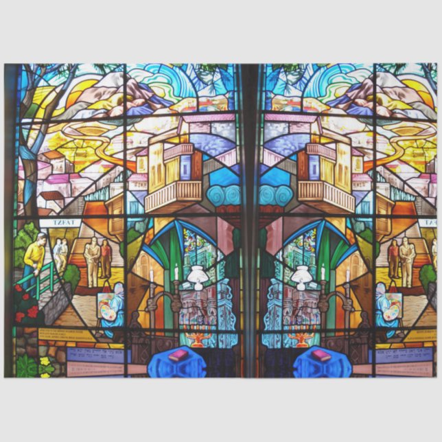 Papel De Seda tejido para la decopía (Anverso)